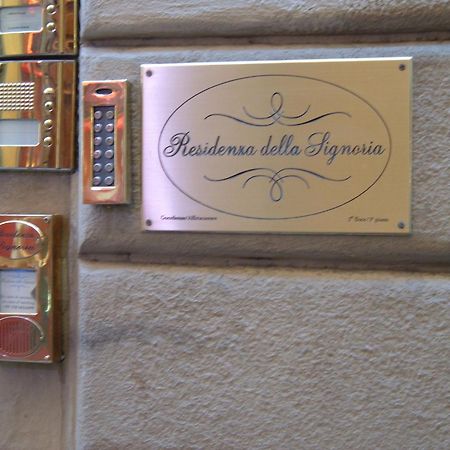 Residenza Della Signoria Hotell Firenze Eksteriør bilde